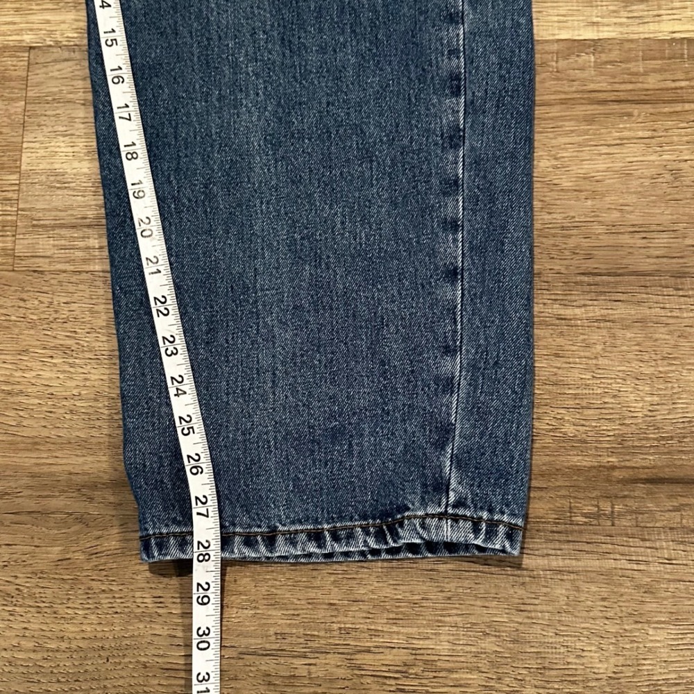 Levis 550 Relaxed Fit Tapered Leg Jeans Mens 42x29 Medium Wash Denim 00550-0216 - Picture 5 of 12